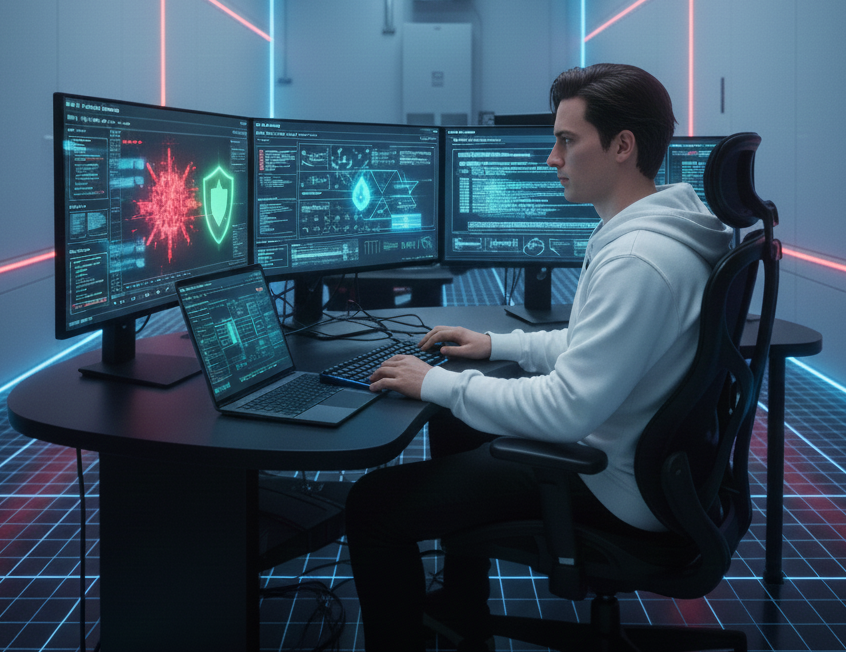 Ciberseguridad — Topología de red